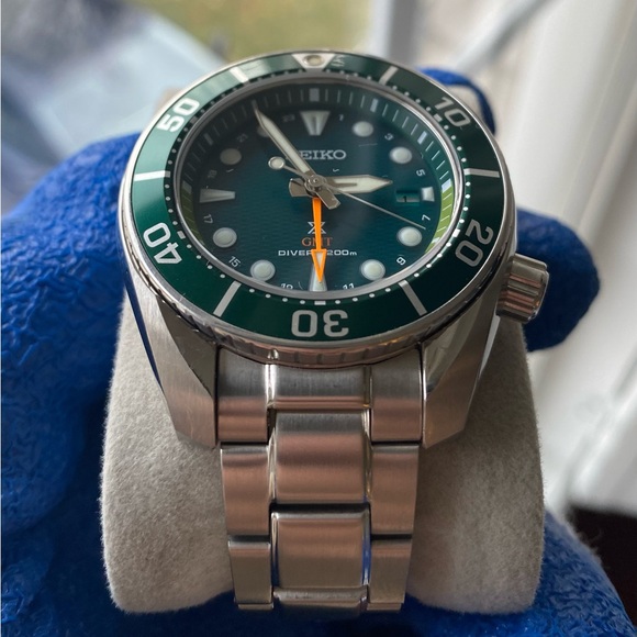 SOLD: Seiko Prospex Sumo Solar GMT SFK003 Dive Watch - Picture 3 of 7